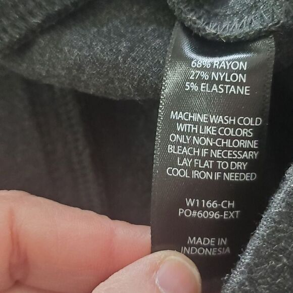 Betabrand Charcoal Gray Dress Pants - Picture 4 of 5